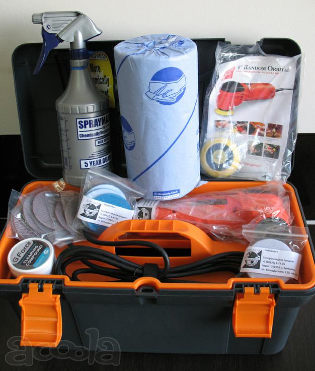 Комплект для полировки стекол GlassWeld GForce.