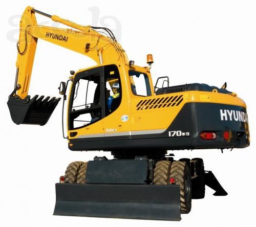 Продаётся новый колёсный экскаватор Hyundai R170W-9S