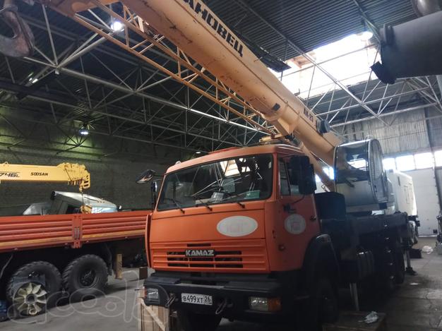 Автокран КС-45717К-1Р на базе Камаз 25 тонн, стрела 30,7 метра