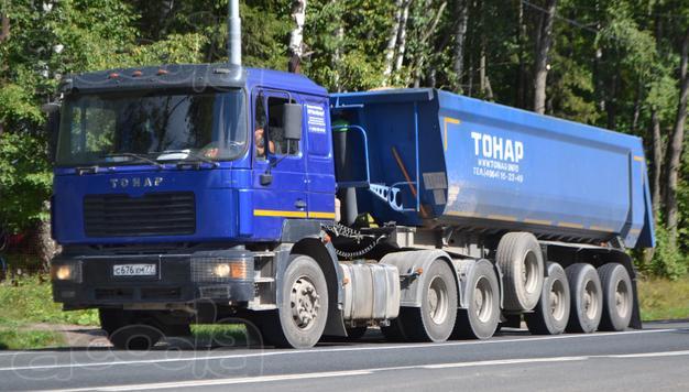 Самосвальная техника в Крым